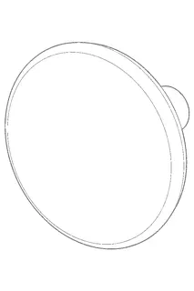 Hansa Zugknopf UP (chrom)