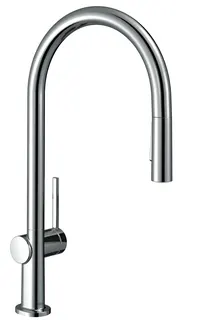 Hansgrohe Talis M54 Spültisch Armatur, mit Ausziehbrause, Ecosmart