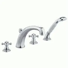 Kludi Adlon Wannen-Armatur hoher Auslauf Ausladung 220 mm