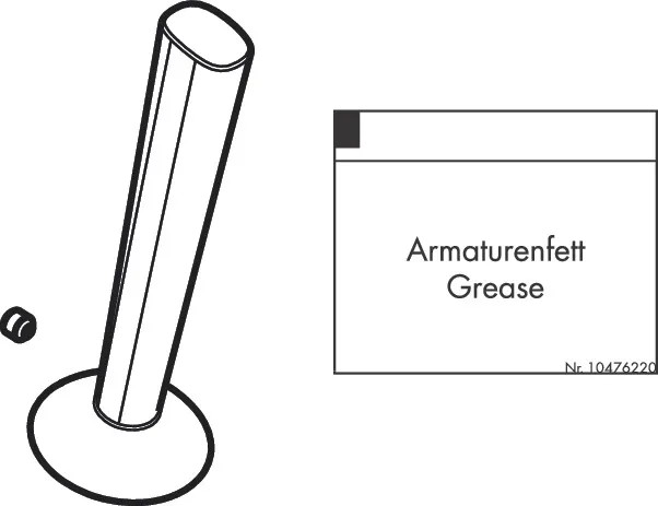 Hansgrohe Griff PuraVida Mischer chrom