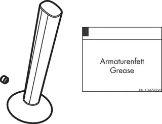 Hansgrohe Griff PuraVida Mischer chrom