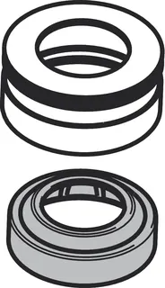 Hansgrohe Rosette PuraVida Mischer d:37mm chrom