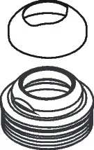 Hansgrohe Abdeckkappe Axor Terrano chrom