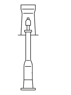 JUNG PENTAIR S-ZUBEHÖR ERDEINBAUGARNITUR 0,7 M DN 80