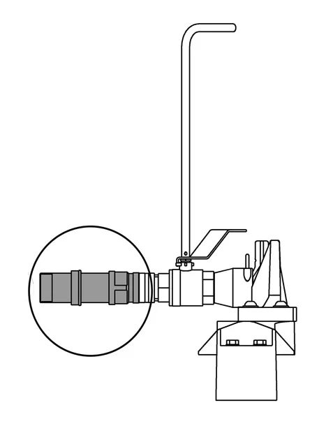 JUNG PENTAIR S-ZUBEHÖR ANSCHLUSSROHR 2''