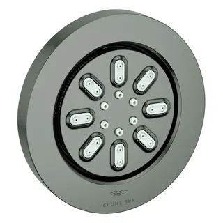 Grohe Seitenbrause RAINSHOWER AQUA, rund hard graphite gebürstet