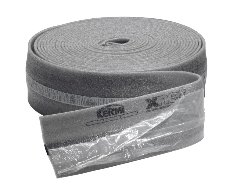 Kermi xnet Randdämmstreifen 8/160mm, Nr. SFZRS001000 per m (Rolle = 25m)