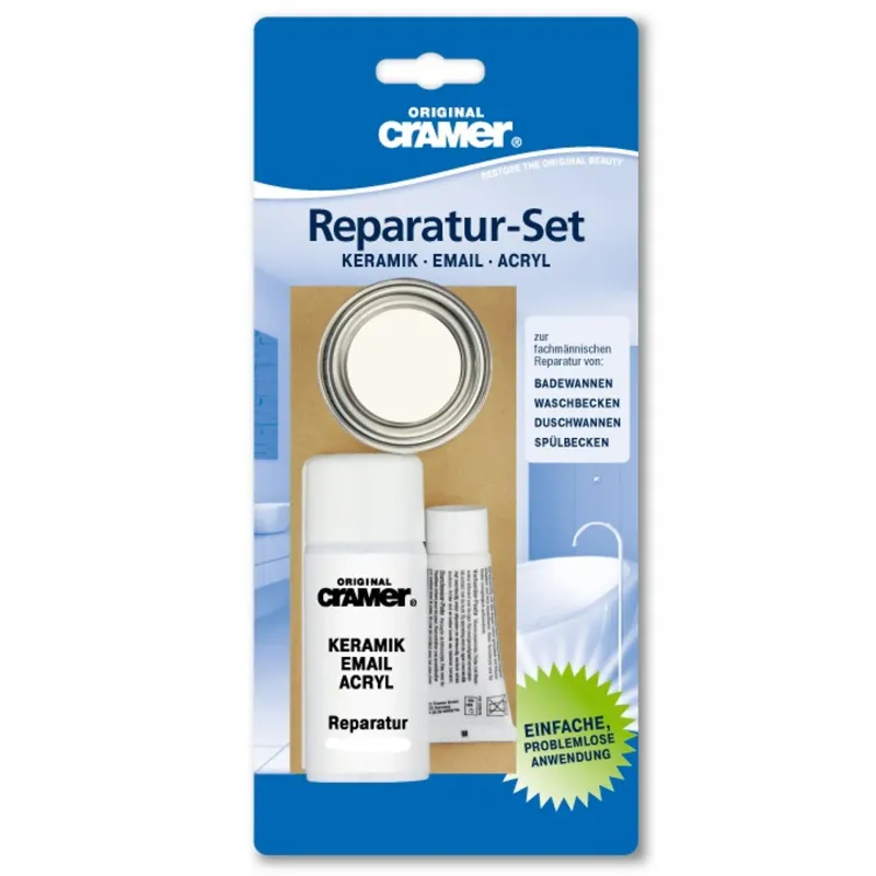 Fermit Reparatur-Set für Keramik-/Acryl- und Emailleschäden, beige