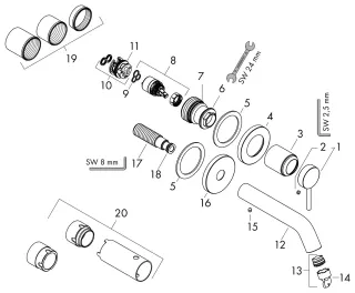 Hansgrohe 73350140