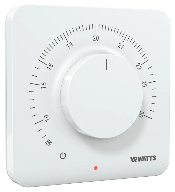 Watts Vision Kabel-Thermostat Heizen+ Kühlen, analog Waschtisch-A03 HC 24V-230V,P08017