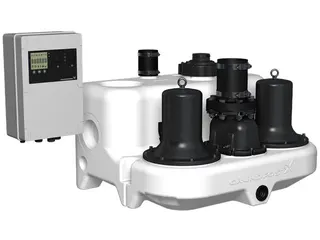 Grundfos Hebeanlage Multilift MD15.1.4 1x230V 1,6kW m.Rückschlagventil,97901086