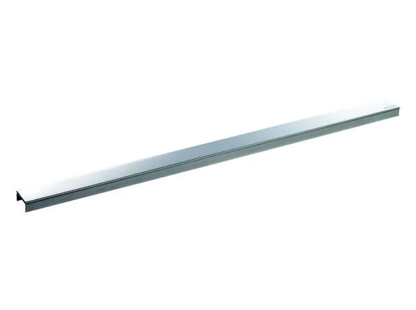 Abdeckung CeraLine Design Edelstahl poliert, 500 mm
