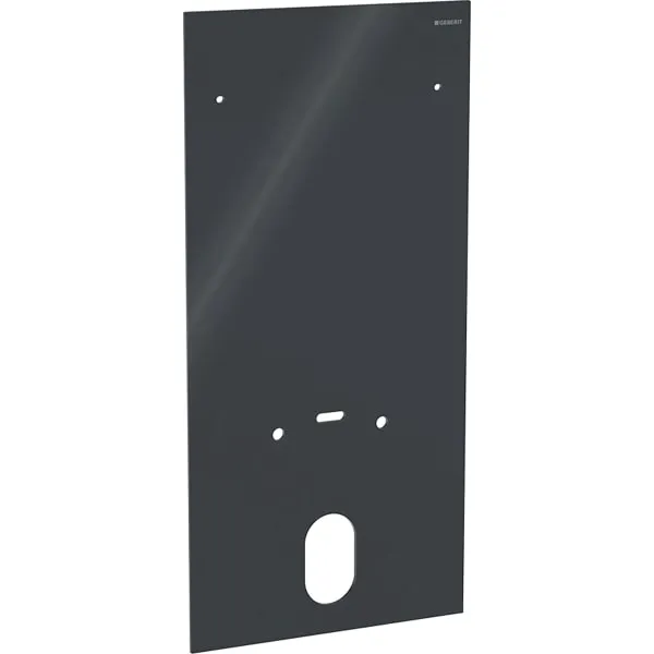 Geberit Frontverkleidung zu Monolith Sanitär- modul für Wandbidet 101cm Glas schwarz