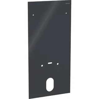 Geberit Frontverkleidung zu Monolith Sanitär- modul für Wandbidet 101cm Glas schwarz