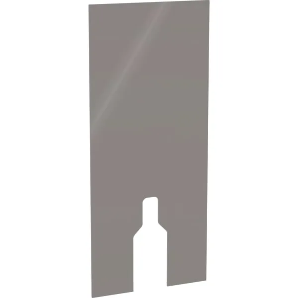 Geberit Frontverkleidung zu Monolith Sanitär- modul für Stand-WC 114cm Glas umbra