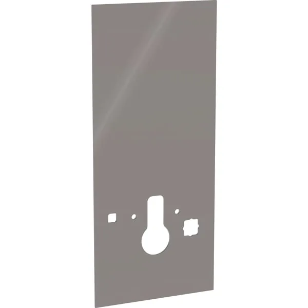 Geberit Frontverkleidung zu Monolith Sanitär- modul für AquaClean 114cm Glas umbra