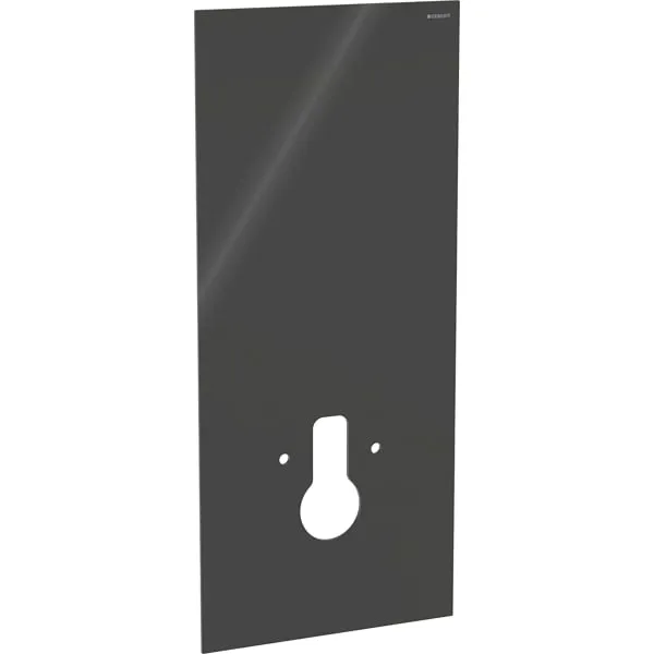 Geberit Frontverkleidung zu Monolith Sanitär- modul für Wand-WC 114cm Glas schwarz
