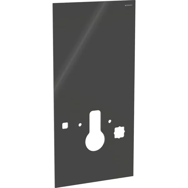 Geberit Frontverkleidung zu Monolith Sanitär- modul für AquaClean 101cm Glas schwarz