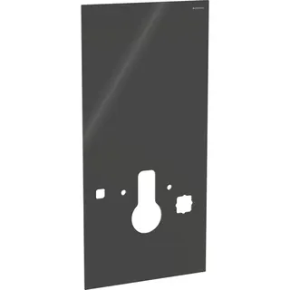 Geberit Frontverkleidung zu Monolith Sanitär- modul für AquaClean 101cm Glas schwarz
