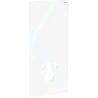 Geberit Frontverkleidung zu Monolith Sanitär- modul für Wand-WC 114cm Glas weiß