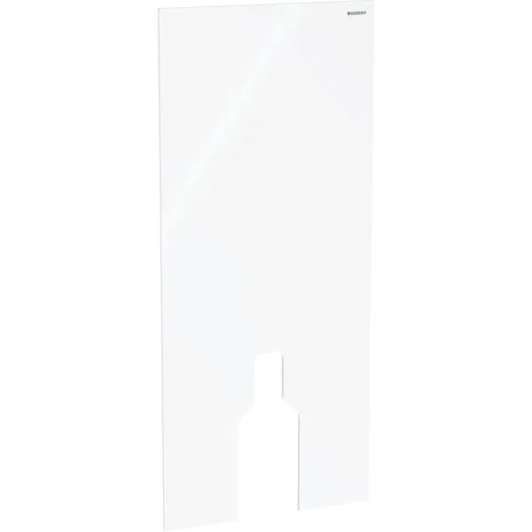 Geberit Frontverkleidung zu Monolith Sanitär- modul für Stand-WC 114cm Glas weiß