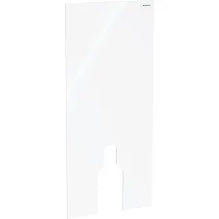 Geberit Frontverkleidung zu Monolith Sanitär- modul für Stand-WC 114cm Glas weiß