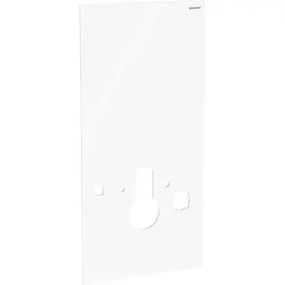 Geberit Frontverkleidung zu Monolith Sanitär- modul für AquaClean 101cm Glas weiß