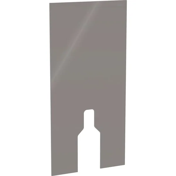 Geberit Frontverkleidung zu Monolith Sanitär- modul für Stand-WC 101cm Glas umbra