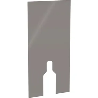 Geberit Frontverkleidung zu Monolith Sanitär- modul für Stand-WC 101cm Glas umbra