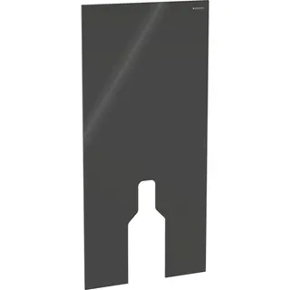Geberit Frontverkleidung zu Monolith Sanitär- modul für Stand-WC 101cm Glas schwarz