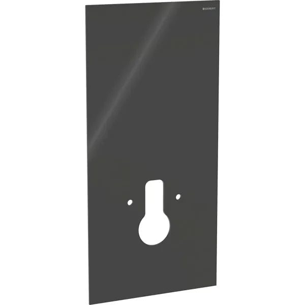 Geberit Frontverkleidung zu Monolith Sanitär- modul für Wand-WC 101cm Glas schwarz