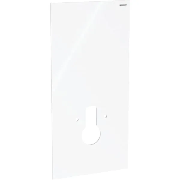 Geberit Frontverkleidung zu Monolith Sanitär- modul für Wand-WC 101cm Glas weiß