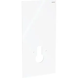 Geberit Frontverkleidung zu Monolith Sanitär- modul für Wand-WC 101cm Glas weiß