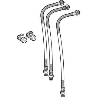 Geberit Wasseranschlussset Monolith WB W-h Waschtisch-A-W