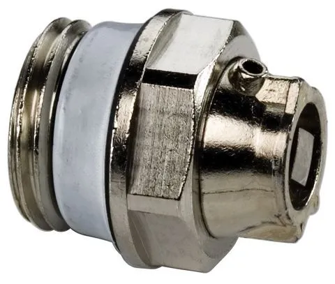 Simplex Heizkörper Luftstopfen C EXCLUSIV, Messing vernickelt, selbstdichtend 1/2"