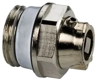 Simplex Heizkörper Luftstopfen C EXCLUSIV, Messing vernickelt, selbstdichtend 3/8"
