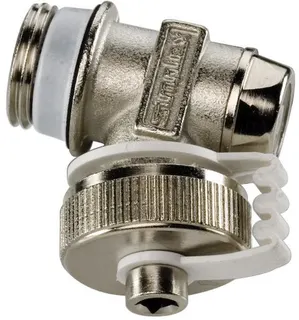 Simplex Heizkörper Entleerstopfen R EXCLUSIV, mit Schlauchanschluss 1/2"