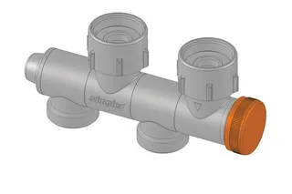 Flamco Blindkappe vernickelt, mit Flachdichtung 3/4"