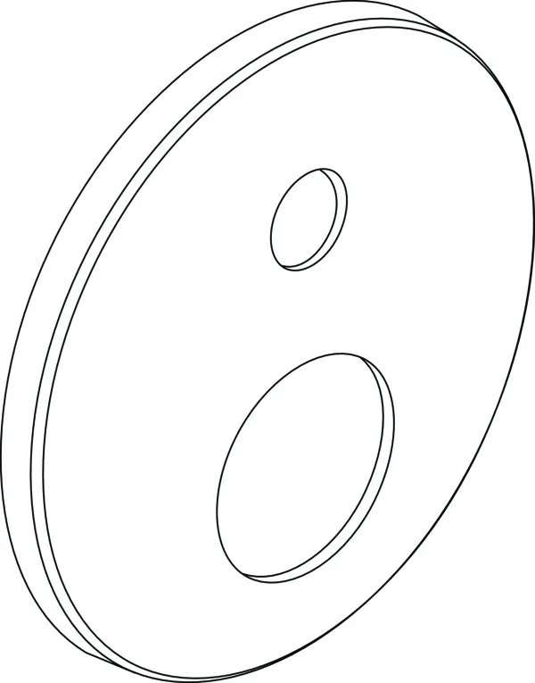 Ideal Standard ROSETTE RUND/GEWÖLBT B/S EASY-BOX