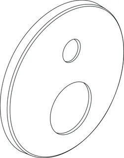 Ideal Standard ROSETTE RUND/GEWÖLBT B/S EASY-BOX