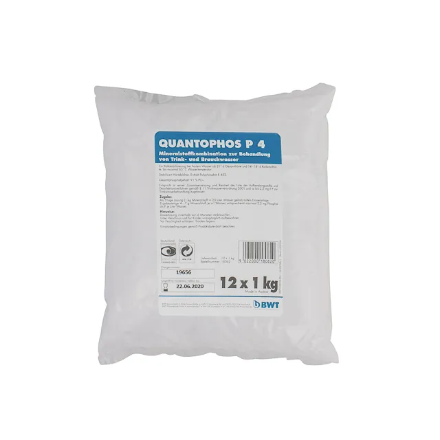 BWT Quantophos P 4, 1000g Beutel f.Medotronic P,Medomat FP u.G,Härteber.4