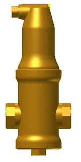 Pneumatex Zeparo Abscheider für Mikro- blasen G 11/4" Typ ZUV 32, Nr. 7891132