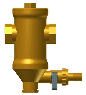 Pneumatex Zeparo Abscheider für Schlamm- partikel m.Magnetw. ZUM 20, Nr. 7893120