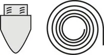 Vaillant flex, Abgas-System DN 80 PP Montageset Kegel Seil als Einziehhilfe