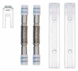 Vaillant Montage-Set 9.101 AD Flachkoll. 5 x VFK V Aufdach Pfanne nebeneinander