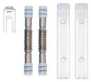Vaillant Montage-Set 9.101 AD Flachkoll. 5 x VFK V Aufdach Pfanne nebeneinander