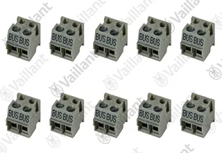 Klemmleiste, 2-polig, (x10) Vaillant-Nr. 0020162579