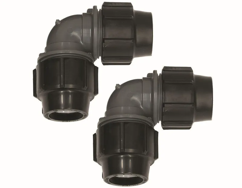 Vaillant Winkelkupplung 90 Grad, 2 St. für PE-Rohr 40 x 3,7 mm für aroCOLLECT