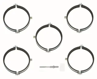 Vaillant Befestigungsschellen 160 mm mit Schrauben und Dübel (5 St.)
