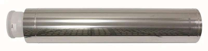 Vaillant Verlängerung DN 225/160 1,0 m Edelstahl für Abgassystem Fassade DN 160